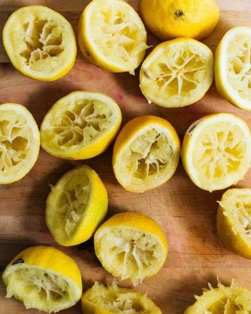 10 Utilidades para los limones exprimidos