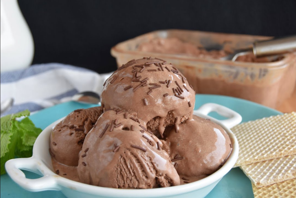 Cómo hacer helado casero de chocolate