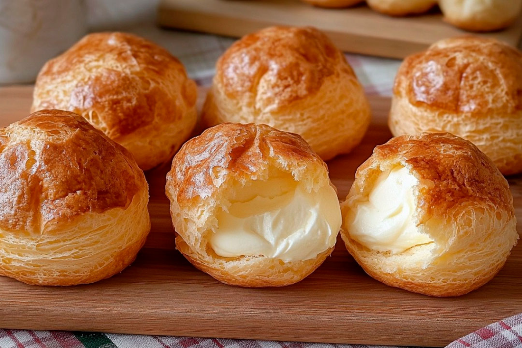 PROFITEROLES DE CREMA